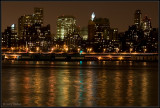 night view near Brooklyn bridge