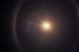 Solar halo after a farmers death.