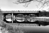 Railway bridge over the River Ribble