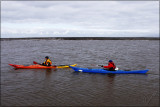 In the sea at Fleetwood