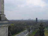 looking out over the Tiergarten