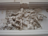 scenes of the battle between gods and giants