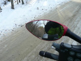 Very slippery road