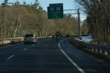 This part of route 2 seems slippery