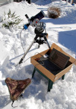 Questar set up for solar photography