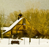 Winter Barn