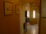 Hall to Bedroom and Entrance Door