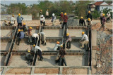 Dam workers-Phnom Penh outskirts