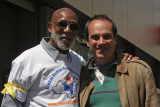 Bonus shot: John Carlos and I