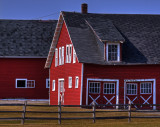 Sun On The Barn