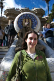 Francine at Parc Guell