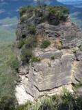 one of the Three Sisters rock