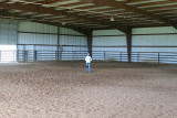 Indoor riding arena