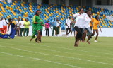 Three Legged Race Female