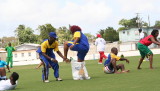 100m Sack Relay
