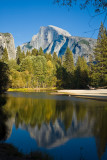Half Dome reflection in Merced River