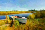Boat On The Marsh