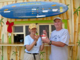 Bob and Jane Enjoying Shave Ice