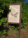 Kilauea Lighthouse Sign