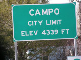Campo sign