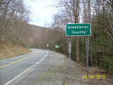 Entering Greenbrier County Mile 55