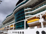 Boat deck and atrium