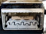 Powder bag transfer box