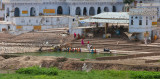 Pushkar with the dried up lake