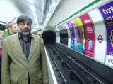 Raja Bashrat in under ground london