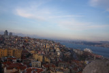 Benneth and Beatris 096.jpg Istanbul view on top of Galata Kulesi(Tower)