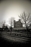 Rochester Castle in Sepia