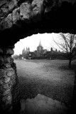 Rochester Cathedral through arch