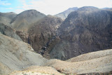 This Atlas Mountain view was on the road (which was hairy) between Ouarzazate and Marrakech! You can see the road in the photo.