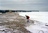 Cedar Beach at Wintertime