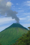 Arenal Volcano Eruption Vertical