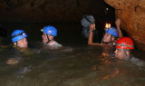 Group Cave Swimming