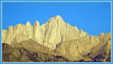 Mt Whitney from Lone Pine, Ca.