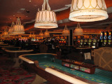 Craps table