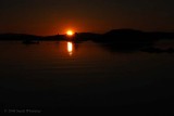 First Light Hits Mono Lake