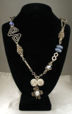 Blue Ethnic Necklace