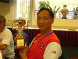 Leo with the 2007 NCCAF Trophy.