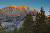 Canadian Rockies At Sunrise 17767
