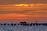 Fishing Pier In Sunrise 4947