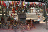 Snake shrine on Thiruvakkarai Vakkrakali Temple compound. http://www.blurb.com/books/3782738
