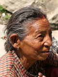 Lady near Nagarkot, Nepal.