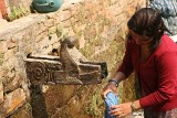 Public watering place in Bandipur, Nepal.