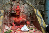 Shiva shrine, Dakshinkali, Nepal.