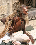 Saddhu at Pashupatinath, Nepal.