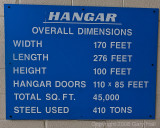 Hangar Dimensions