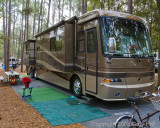 Typical RV in Ft. Wilderness